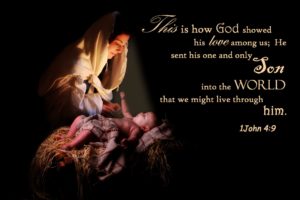 baby Jesus in manger