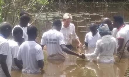 Praise the Lord 49 Baptized in Liberia