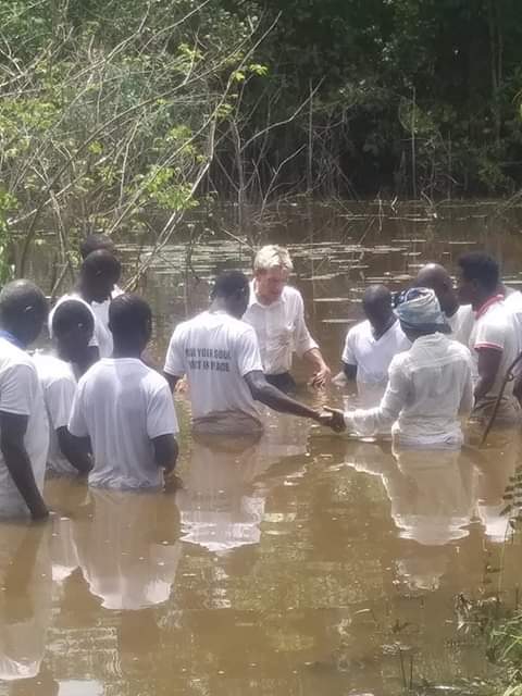 Praise the Lord 49 Baptized in Liberia