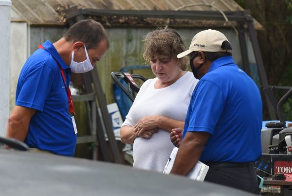 Rapid Response Team Ministering to Hurricane-Ravaged Communities
