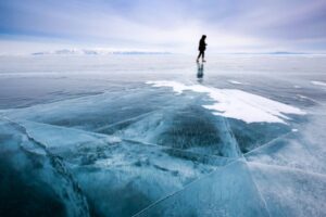 blue skies and thin ice