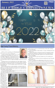 January 2022 Blue Ridge Christian News Front Page