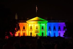 us white house pride colors