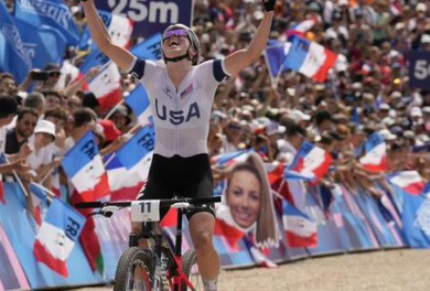 Haley Batten Makes History with Silver in Olympic Mountain Biking