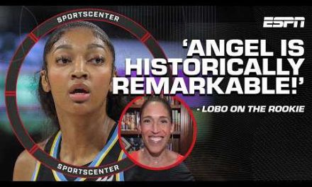 Lobo on Angel Reese’s dominance 🗣️ ‘She is HISTORICALLY REMARKABLE!’ | SportsCenter