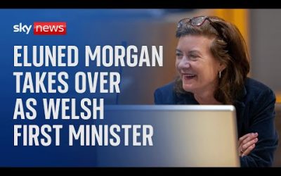 Eluned Morgan selected as Wales’s new first minister after Vaughan Gething’s resignation