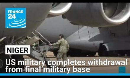 US military completes withdrawal from final base in Niger • FRANCE 24 English