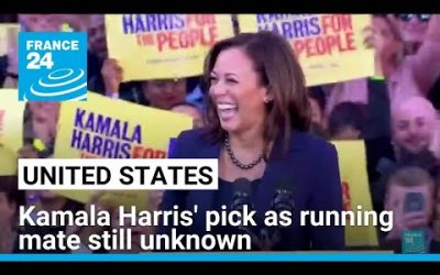 Harris readies a Philadelphia rally to introduce her running mate. But her pick is still unknown