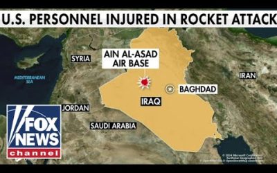 U.S. troops injured after suspected rocket attack on base in Iraq
