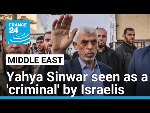 ‘Israelis view Yahya Sinwar who masterminded the October 7 attack as a criminal’ • FRANCE 24