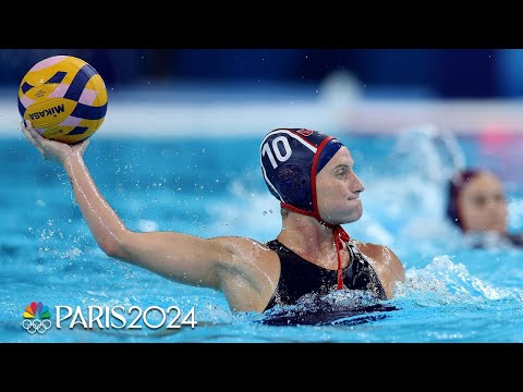 U.S. women’s water polo led by defense for narrow win over Hungary | Paris Olympics | NBC Sports