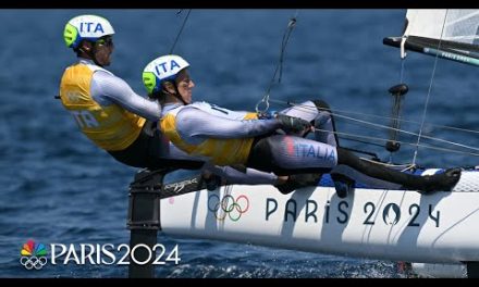 Italy takes comfortable 14-point lead into mixed multihull medal race | Paris Olympics | NBC Sports