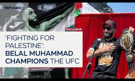 ‘Fighting for Palestine’: Belal Muhammad champions the UFC