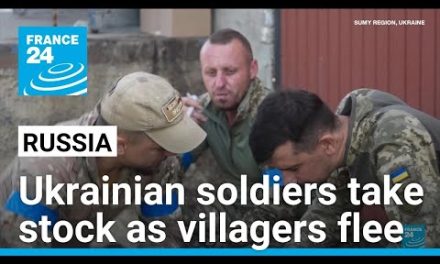 On the road to Russia, Ukrainian soldiers take stock as villagers flee • FRANCE 24 English