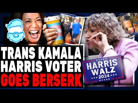 Woke MELTDOWN At Panara Bread & UNHINGED Kamala Harris Supporter ATTACKS Trump Fan!