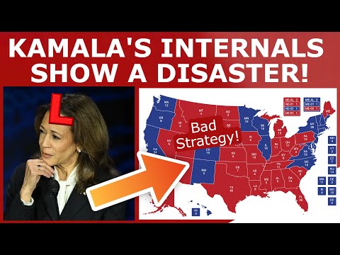 Dems PANIC as Internals Show Kamala Down BIG!