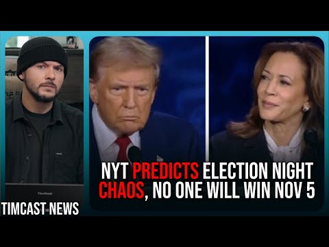 NYT Says NO WINNER Will De Declared Election Night, Mail in Vote SHADOW CAMPAIGN, Fears ITS RIGGED