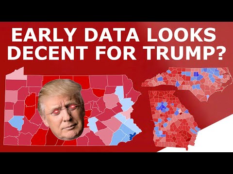 We Have Early Vote Data From THREE KEY States…