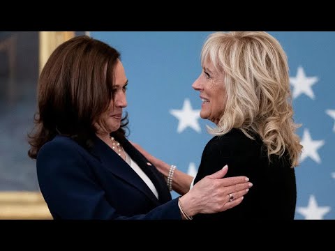 BREAKING: First Lady Jill Biden Gives Kamala Harris Stone Cold Hell